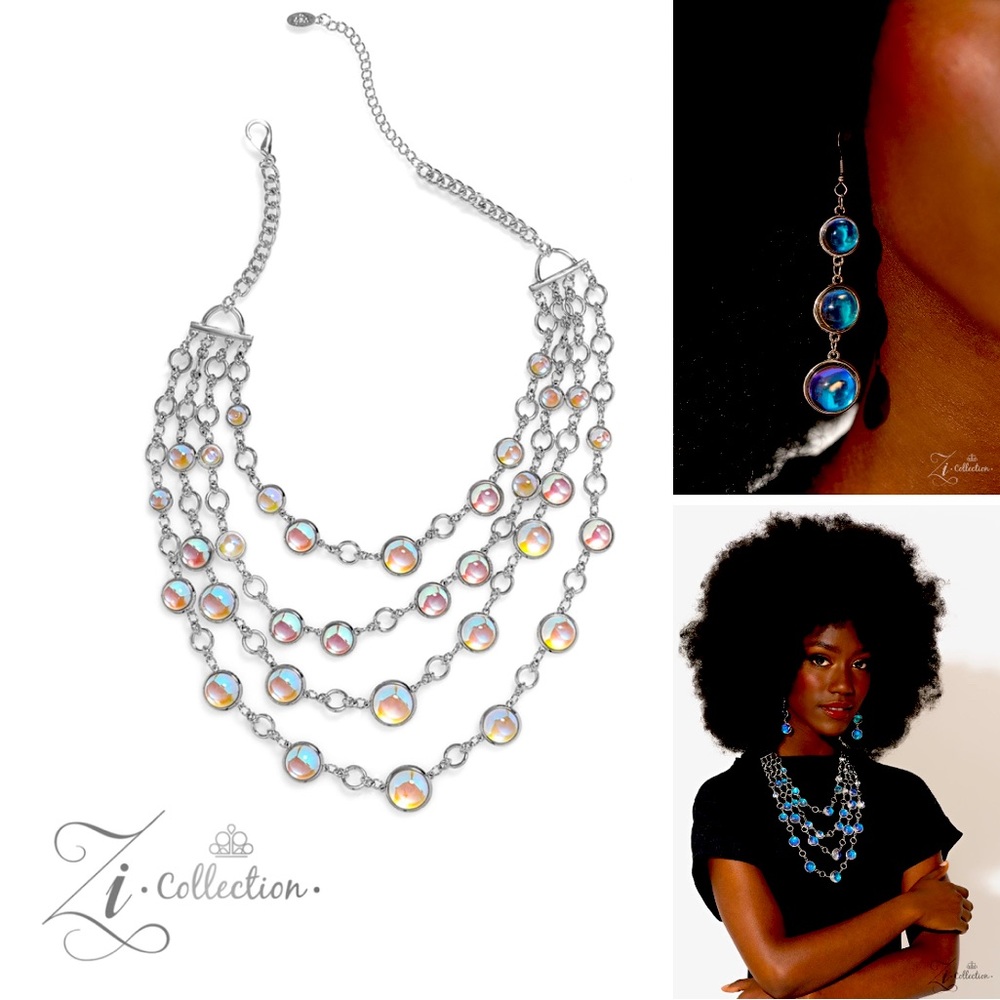 Paparazzi HYPNOTIC Zi Necklace(Full size earrings included!)